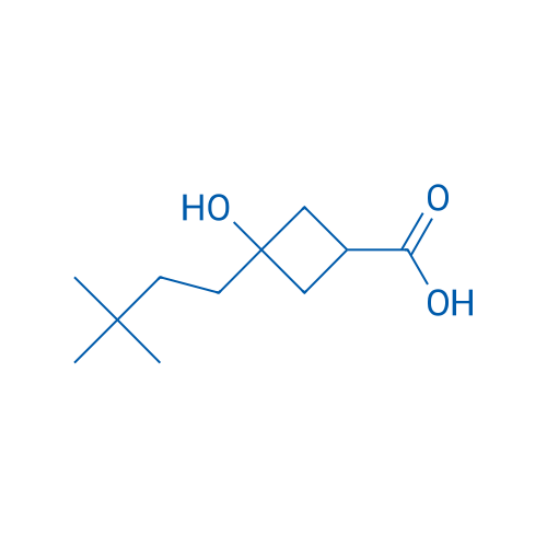 3-(3,3-Dimethylbutyl)-3-hydroxycyclobutane-1-carboxylic acid 1g