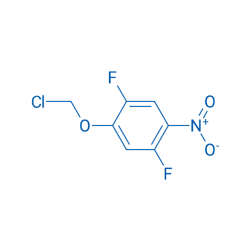 1-(Chloromethoxy)-2,5-difluoro-4-nitrobenzene 1g