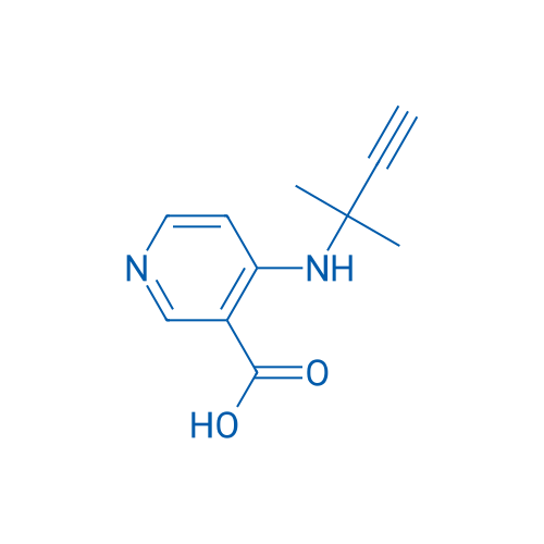 4-[(2-Methylbut-3-yn-2-yl)amino]pyridine-3-carboxylic acid 1g