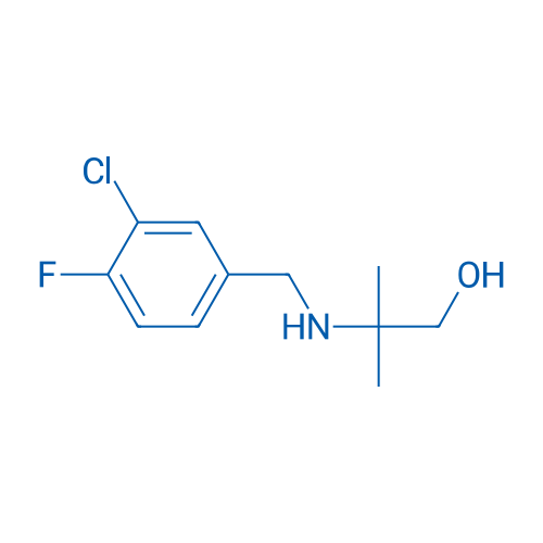 2-{[(3-chloro-4-fluorophenyl)methyl]amino}-2-methylpropan-1-ol 1g