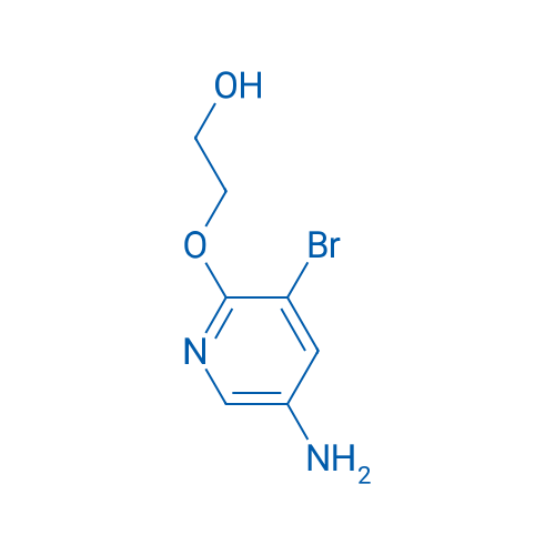 2-[(5-Amino-3-bromopyridin-2-yl)oxy]ethan-1-ol 5g