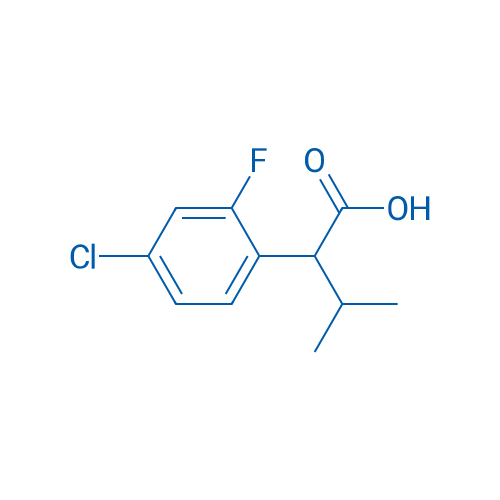 2-(4-Chloro-2-fluorophenyl)-3-methylbutanoic acid 1g