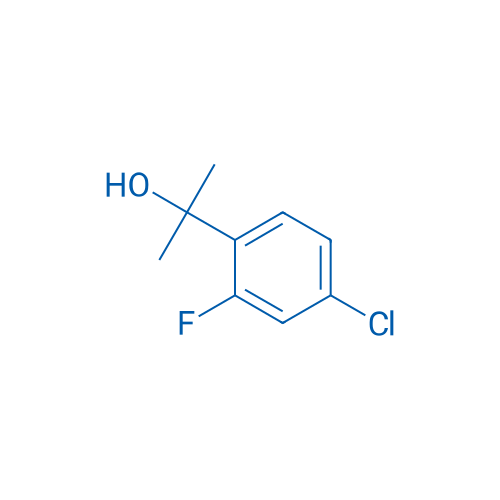 2-(4-Chloro-2-fluorophenyl)propan-2-ol 250mg