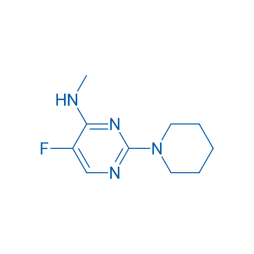 5-Fluoro-n-methyl-2-(piperidin-1-yl)pyrimidin-4-amine 5g