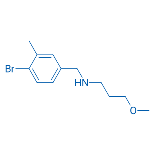 [(4-Bromo-3-methylphenyl)methyl](3-methoxypropyl)amine 1g