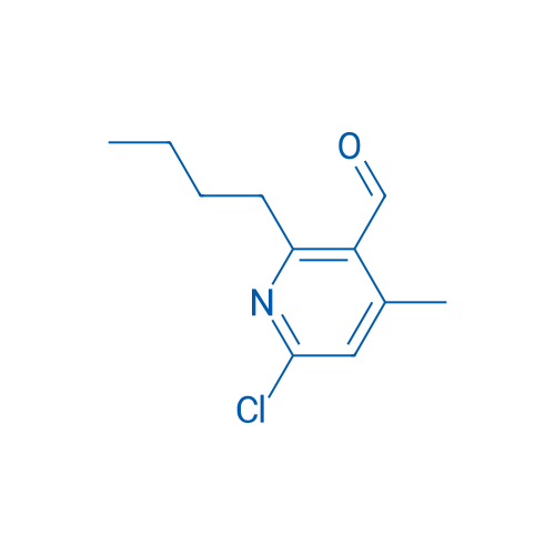 2-Butyl-6-chloro-4-methylnicotinaldehyde 1g