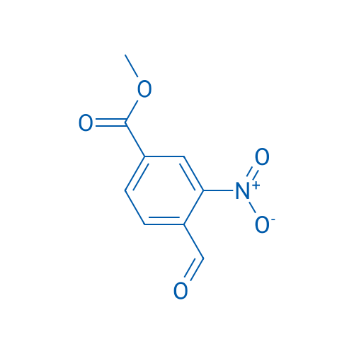 Methyl 4-formyl-3-nitrobenzoate 250mg