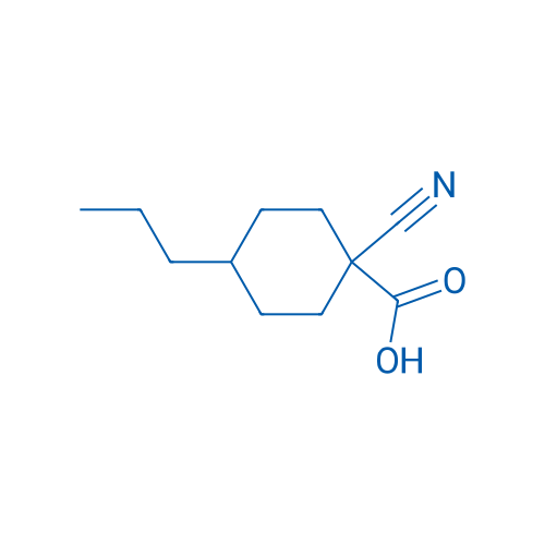 1-Cyano-4-propylcyclohexane-1-carboxylic acid 1g