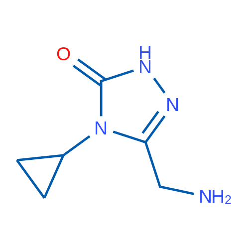 3-(Aminomethyl)-4-cyclopropyl-4,5-dihydro-1H-1,2,4-triazol-5-one 1g