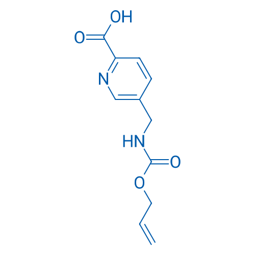 5-((((Allyloxy)carbonyl)amino)methyl)picolinic acid 1g