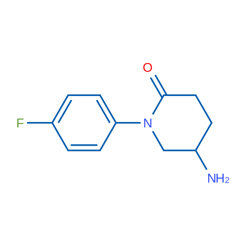 5-Amino-1-(4-fluorophenyl)piperidin-2-one 1g