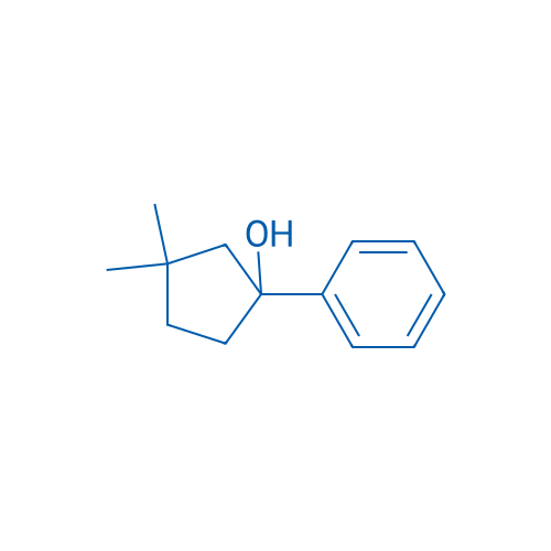 3,3-Dimethyl-1-phenylcyclopentan-1-ol 1g