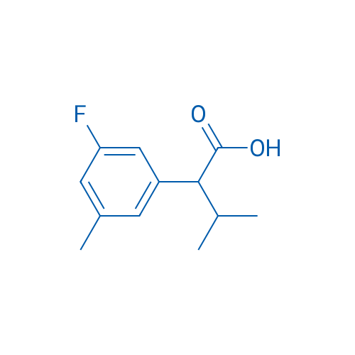 2-(3-Fluoro-5-methylphenyl)-3-methylbutanoic acid 5g