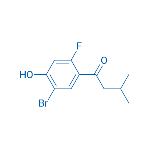 1-(5-Bromo-2-fluoro-4-hydroxyphenyl)-3-methylbutan-1-one 1g