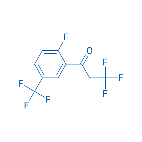 3,3,3-Trifluoro-1-(2-fluoro-5-(trifluoromethyl)phenyl)propan-1-one 1g
