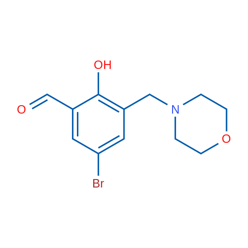 5-Bromo-2-hydroxy-3-(morpholinomethyl)benzaldehyde 1g