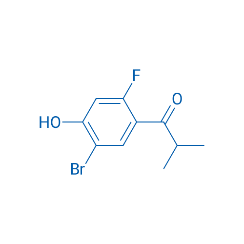 1-(5-Bromo-2-fluoro-4-hydroxyphenyl)-2-methylpropan-1-one 1g