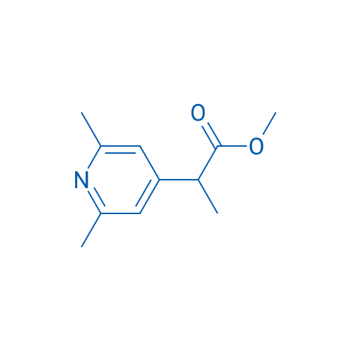 Methyl 2-(2,6-dimethylpyridin-4-yl)propanoate 1g