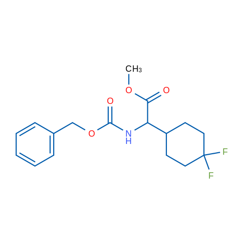 Methyl 2-(((benzyloxy)carbonyl)amino)-2-(4,4-difluorocyclohexyl)acetate 1g