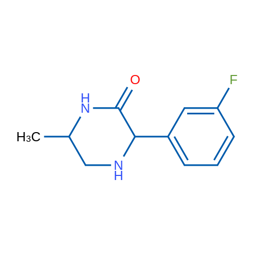 3-(3-Fluorophenyl)-6-methylpiperazin-2-one 1g