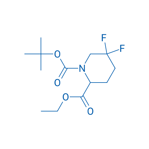 1-tert-Butyl 2-ethyl 5,5-difluoropiperidine-1,2-dicarboxylate 250mg