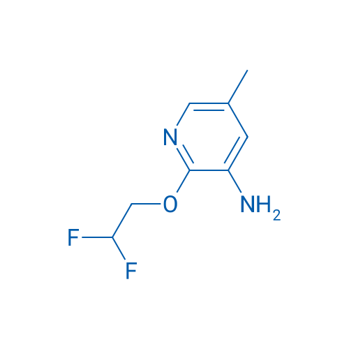 2-(2,2-Difluoroethoxy)-5-methylpyridin-3-amine 1g