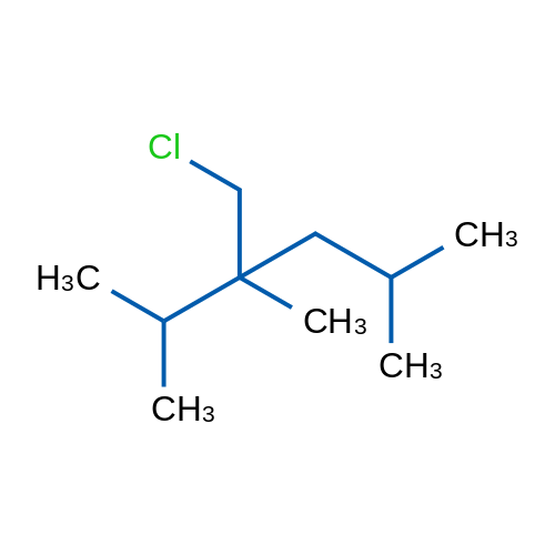 3-(Chloromethyl)-2,3,5-trimethylhexane 1g
