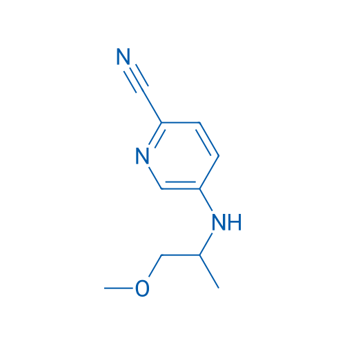 5-[(1-Methoxypropan-2-yl)amino]pyridine-2-carbonitrile 5g