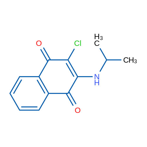 2-Chloro-3-(isopropylamino)naphthalene-1,4-dione 1g