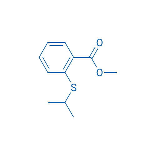Methyl 2-(isopropylsulfanyl)benzoate 1g