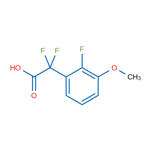 2,2-Difluoro-2-(2-fluoro-3-methoxyphenyl)acetic acid 1g