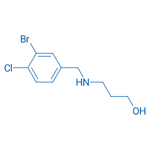 3-{[(3-bromo-4-chlorophenyl)methyl]amino}propan-1-ol 1g