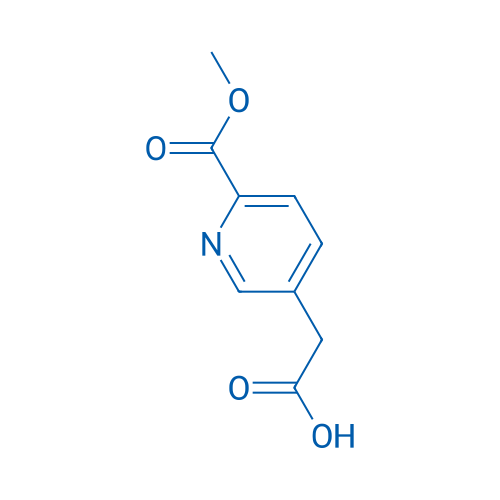 2-[6-(Methoxycarbonyl)pyridin-3-yl]acetic acid 100mg