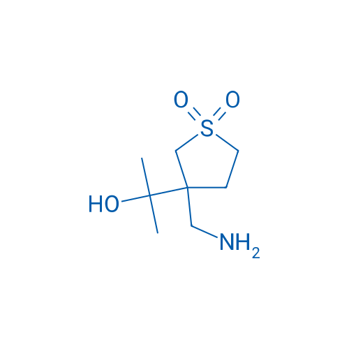 3-(Aminomethyl)-3-(2-hydroxypropan-2-yl)tetrahydrothiophene 1,1-dioxide 1g