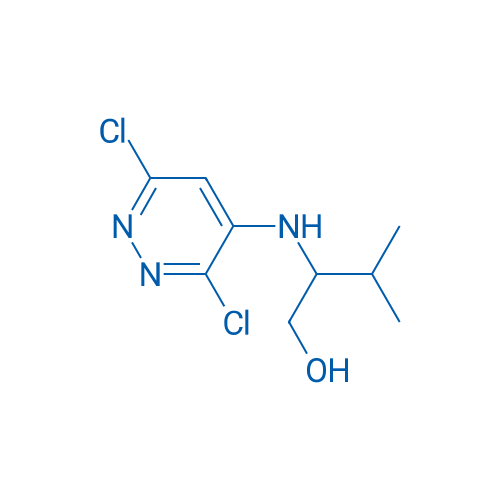 2-((3,6-Dichloropyridazin-4-yl)amino)-3-methylbutan-1-ol 100mg