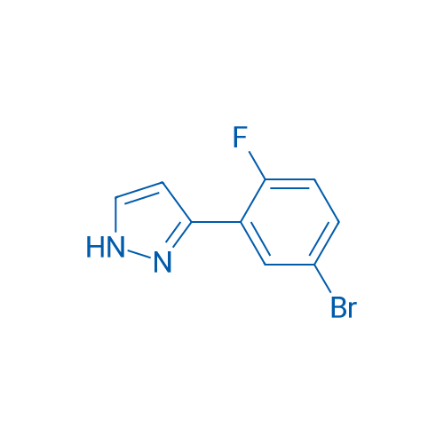 3-(5-Bromo-2-fluorophenyl)-1h-pyrazole 1g