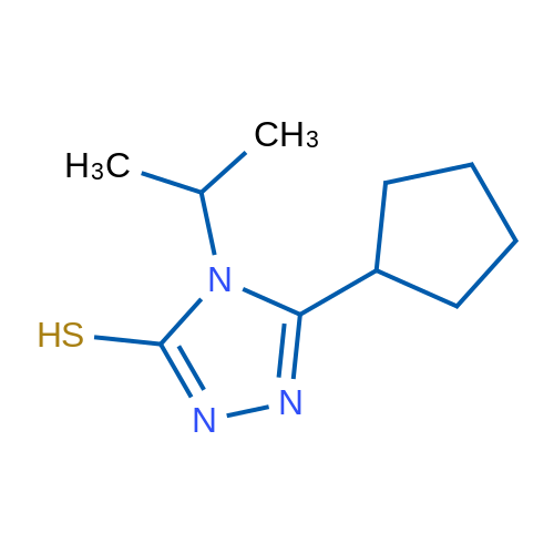 5-Cyclopentyl-4-(propan-2-yl)-4h-1,2,4-triazole-3-thiol 1g