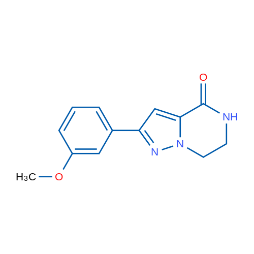 2-(3-Methoxyphenyl)-6,7-dihydropyrazolo[1,5-a]pyrazin-4(5H)-one 1g