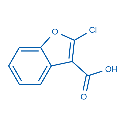 2-Chloro-1-benzofuran-3-carboxylic acid 1g