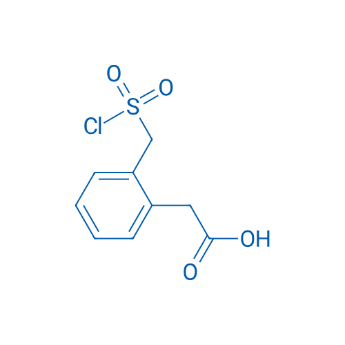 2-{2-[(chlorosulfonyl)methyl]phenyl}acetic acid 1g