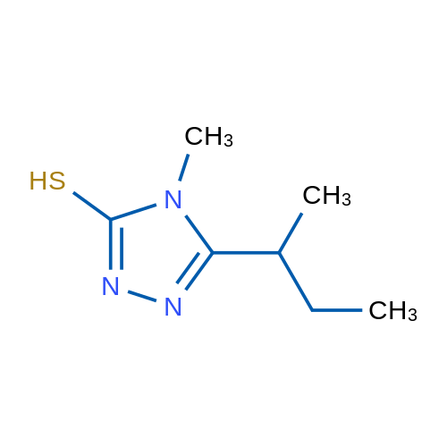 5-(Butan-2-yl)-4-methyl-4h-1,2,4-triazole-3-thiol 1g