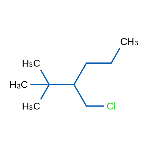 3-(Chloromethyl)-2,2-dimethylhexane 1g