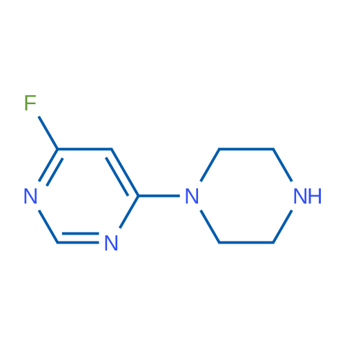 4-Fluoro-6-(piperazin-1-yl)pyrimidine 1g