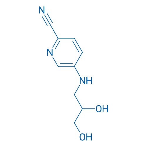5-[(2,3-Dihydroxypropyl)amino]pyridine-2-carbonitrile 1g