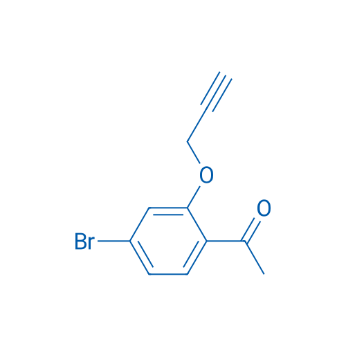 1-(4-Bromo-2-(prop-2-yn-1-yloxy)phenyl)ethan-1-one 1g