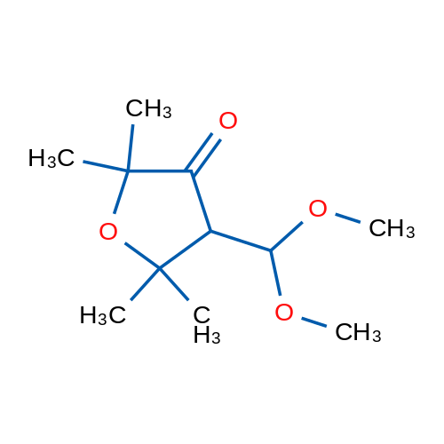 4-(Dimethoxymethyl)-2,2,5,5-tetramethyloxolan-3-one 1g