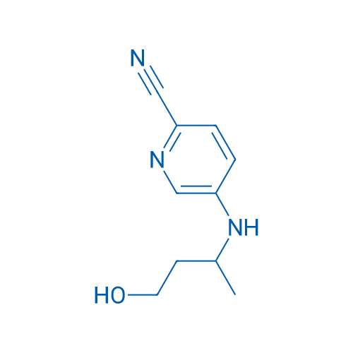 5-[(4-Hydroxybutan-2-yl)amino]pyridine-2-carbonitrile 1g