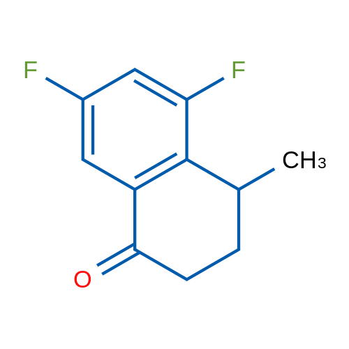 5,7-Difluoro-4-methyl-1,2,3,4-tetrahydronaphthalen-1-one 1g