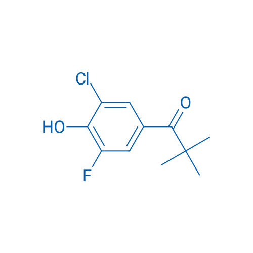 1-(3-Chloro-5-fluoro-4-hydroxyphenyl)-2,2-dimethylpropan-1-one 1g