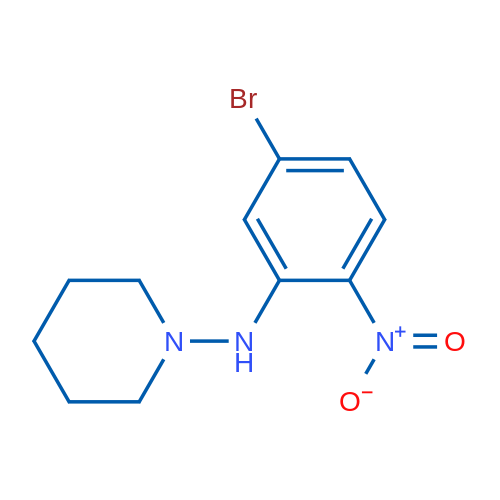 N-(5-Bromo-2-nitrophenyl)piperidin-1-amine 1g